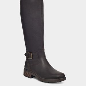 Ugg Harrison Tall Leather Waterproof Brown Boots